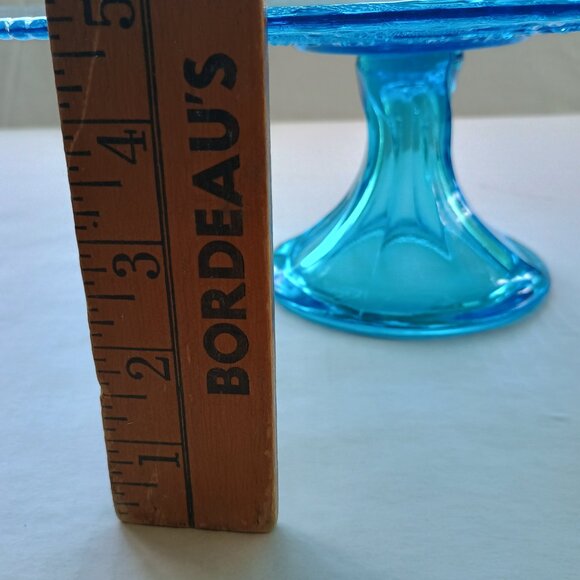 Blue Cake Dish 13" - Picture 11 of 13